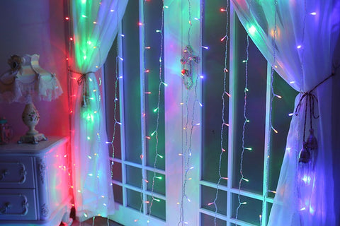 Christmas LED Curtain Lights By Lorada