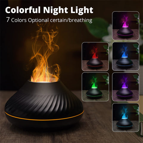 New Volcanic Flame Aroma Diffuser By Lorada